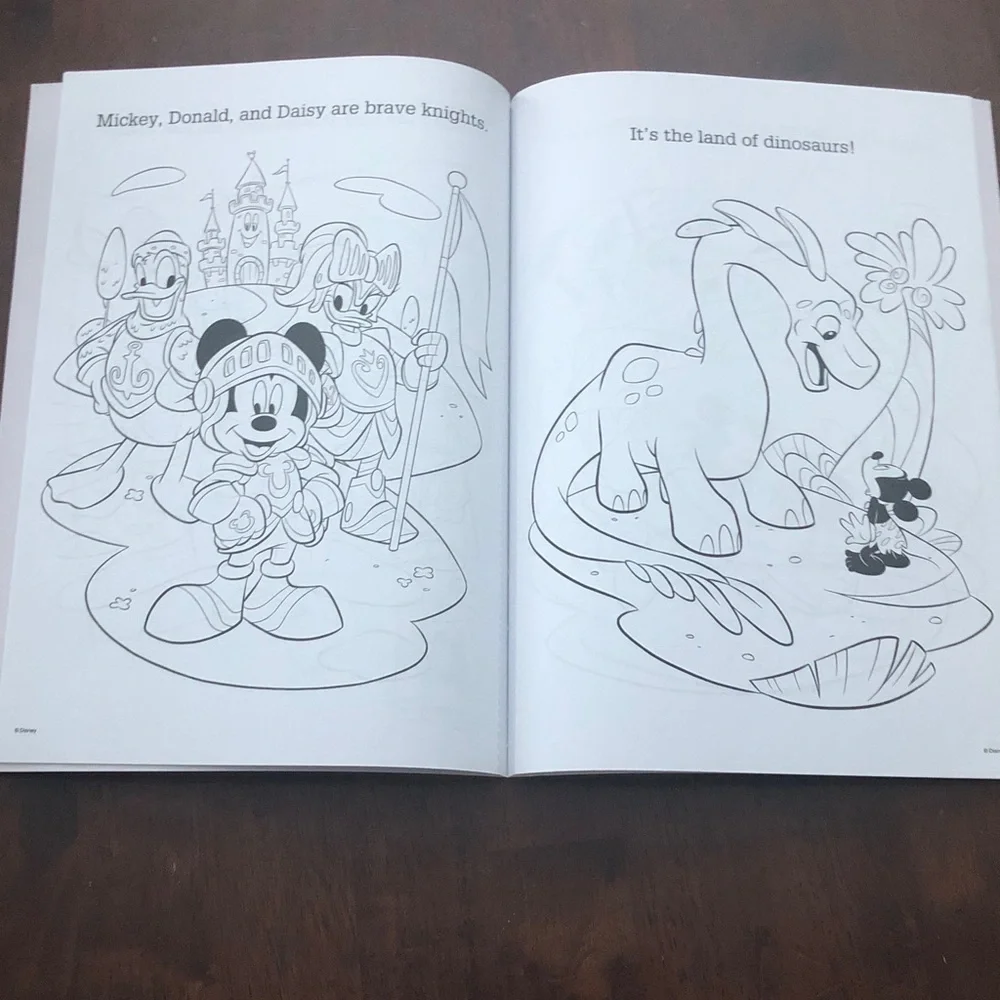 🧡 Donald Duck Story & Coloring Book